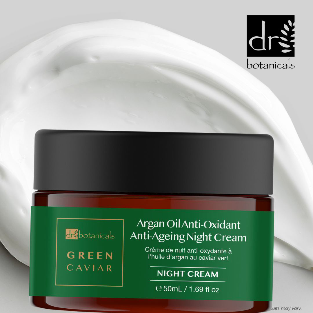 Crème de nuit anti-âge 'Green Caviar & Argan Oil Anti-Oxidant' - 50 ml