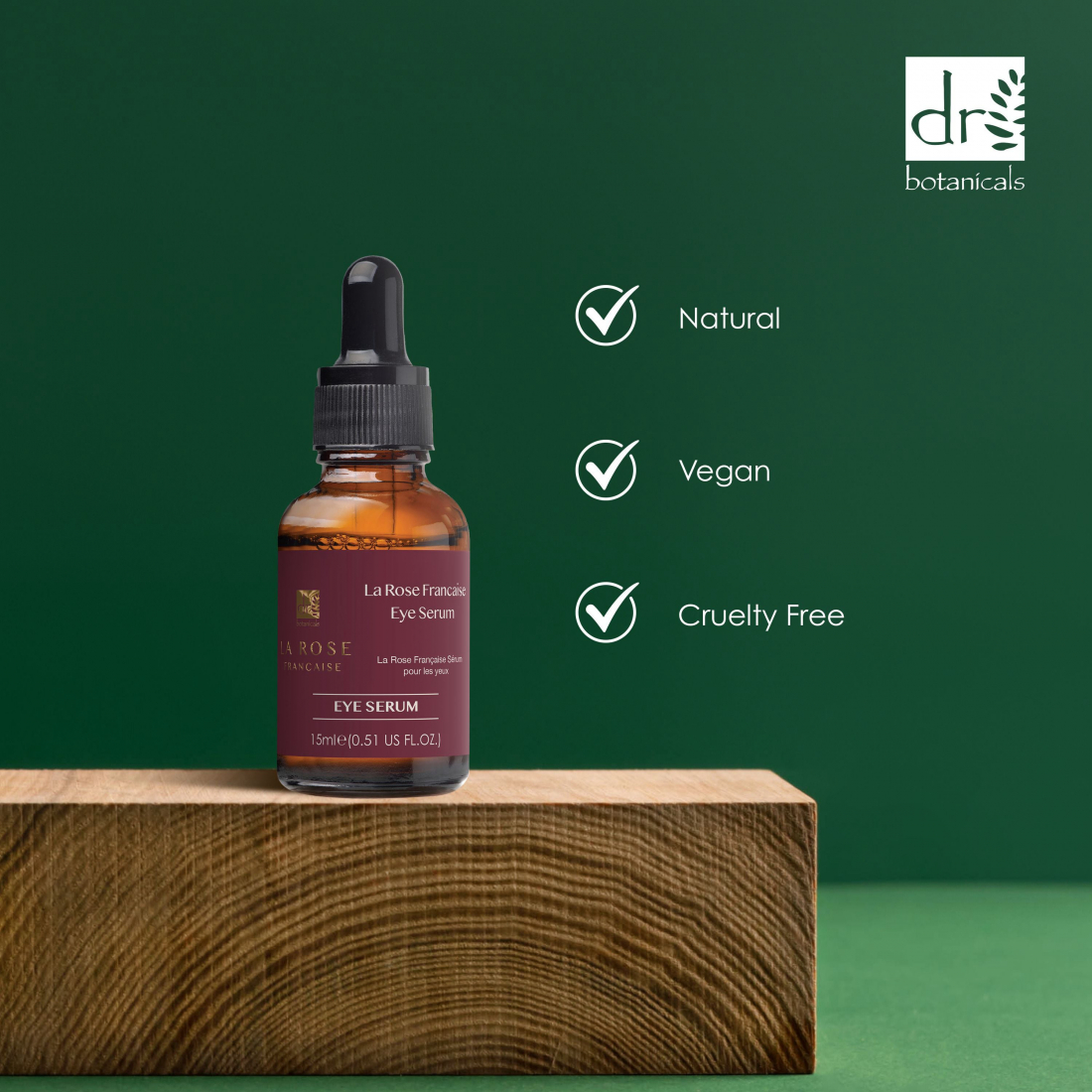 Sérum pour les yeux 'La Rose Francaise' - 15 ml