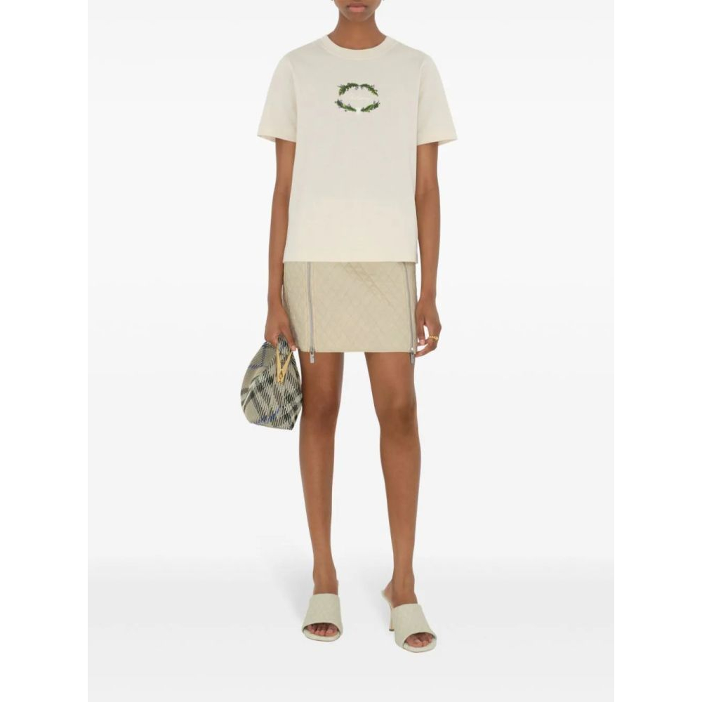 T-shirt 'Logo-Embroidered' pour Femmes