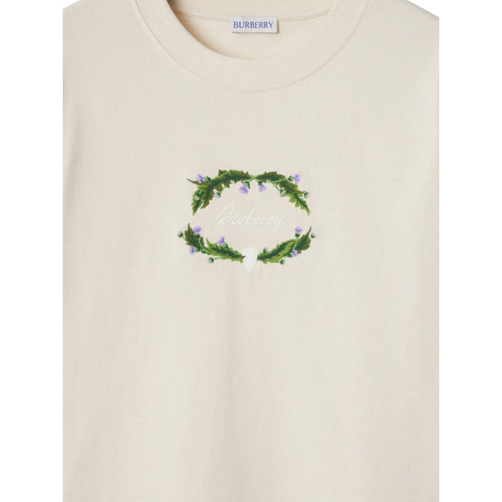 T-shirt 'Logo-Embroidered' pour Femmes