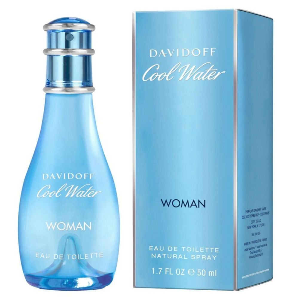 Eau de toilette 'Cool Water Woman' - 50 ml