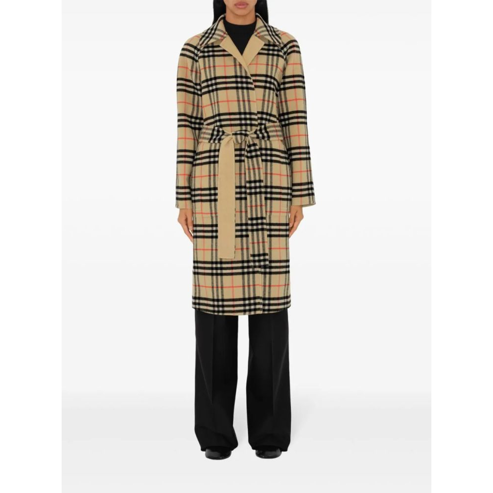 'Check Reversible' Mantel für Damen