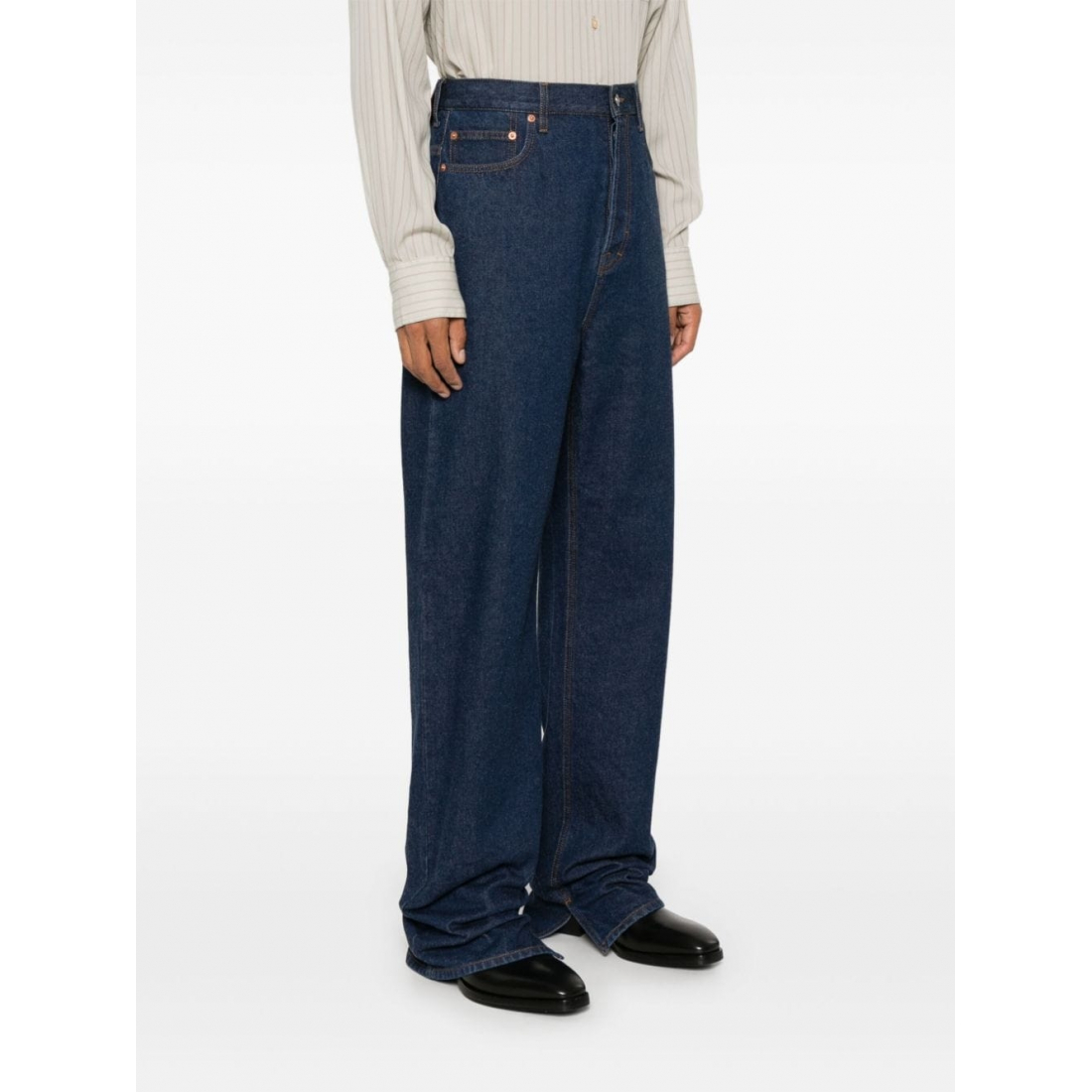 Men's 'Logo-Patch' Jeans