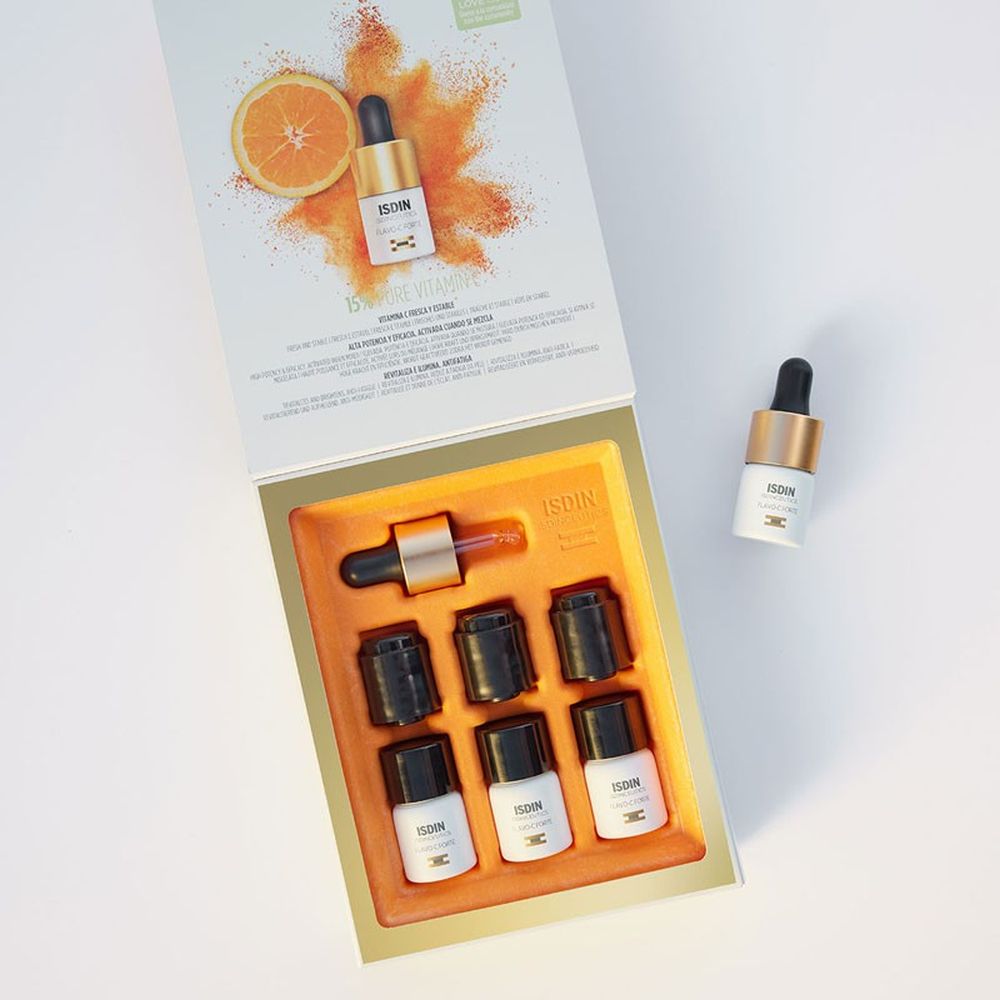 Sérum pour le visage 'Isdinceutics Flavo C-Forte' - 5.3 ml, 3 Pièces