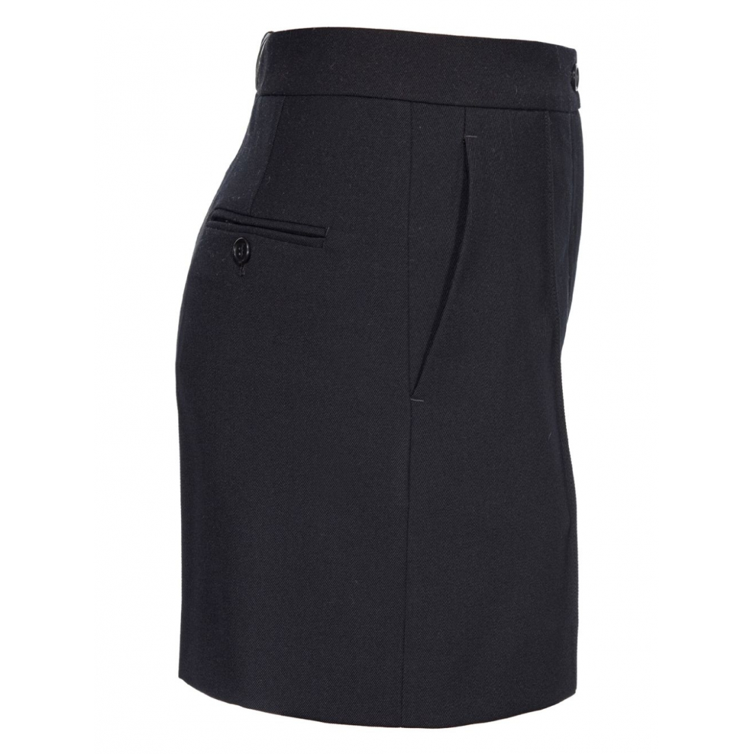 'Pleated Twill' Shorts für Damen