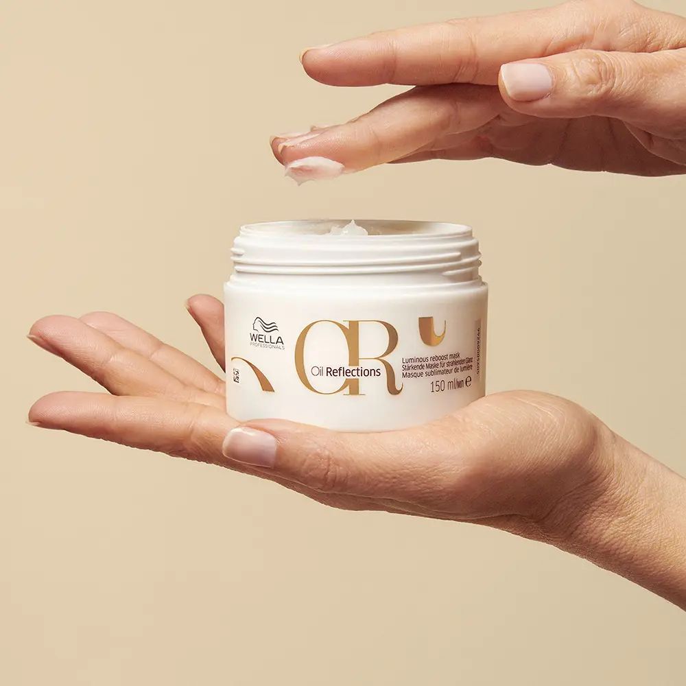 Masque capillaire 'Or Oil Reflections Luminous Reboost' - 500 ml