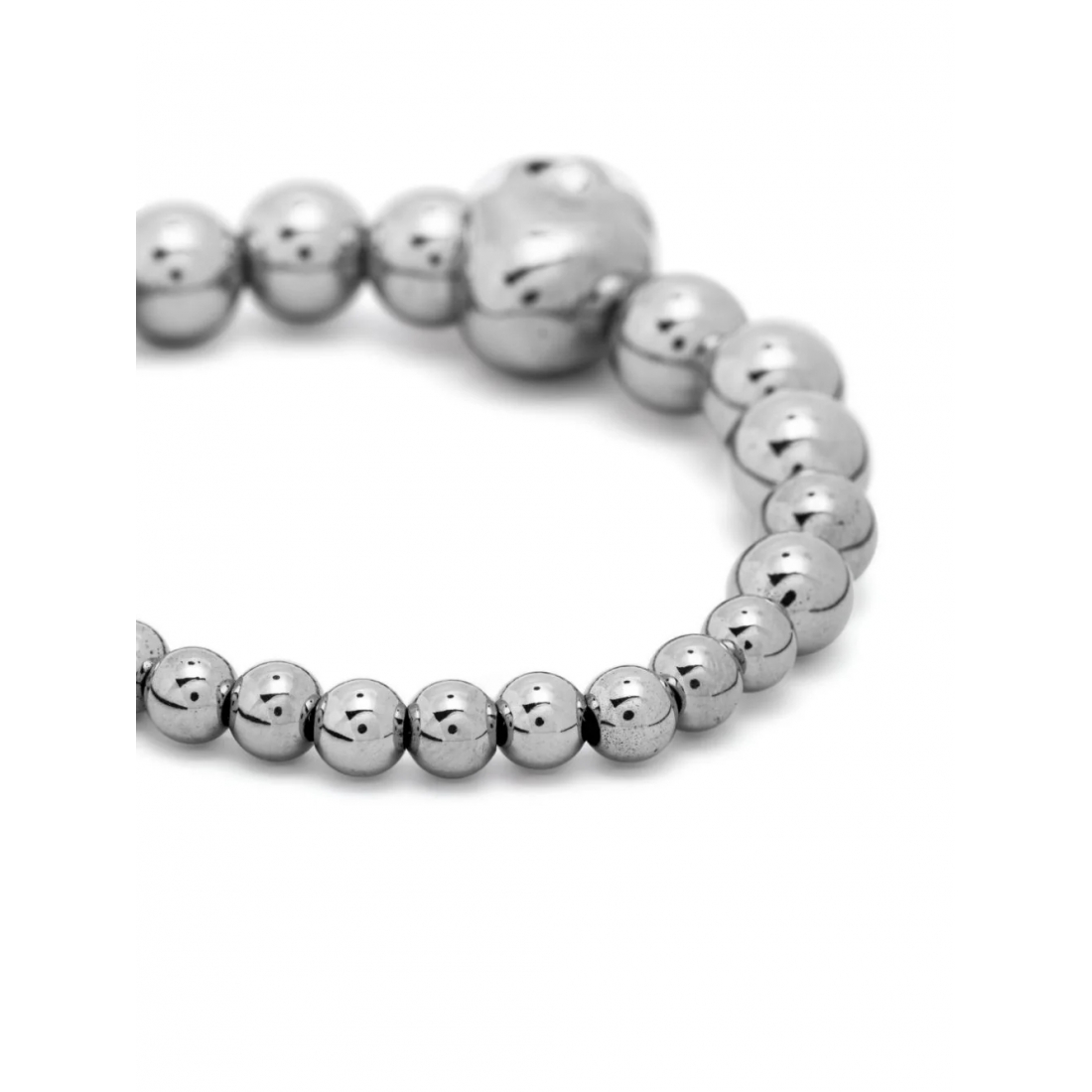 Bracelet 'Skull-Charm Beaded' pour Hommes