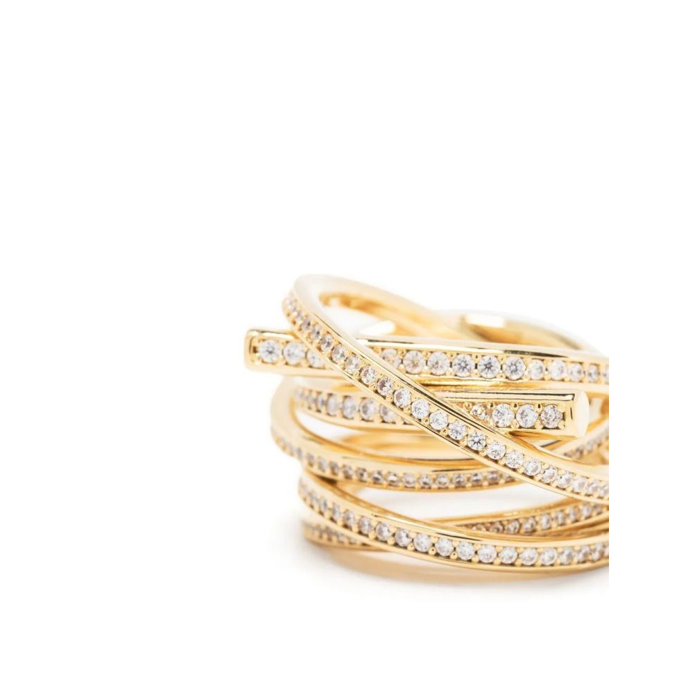 Bague 'All-Over Crystal-Embellished' pour Femmes