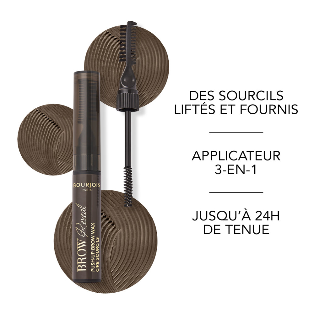 Gel Sourcils 'Brow Reveal' - 04 Black Brown 6 g