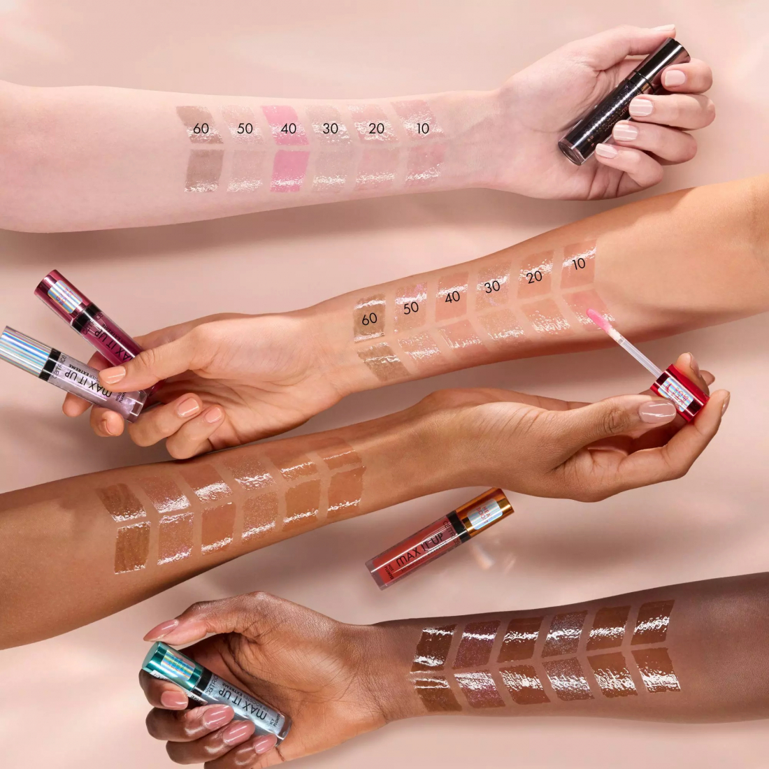 Brillant à lèvres volumateur 'Max It Up Extreme' - 040 Glow On Me 4 ml