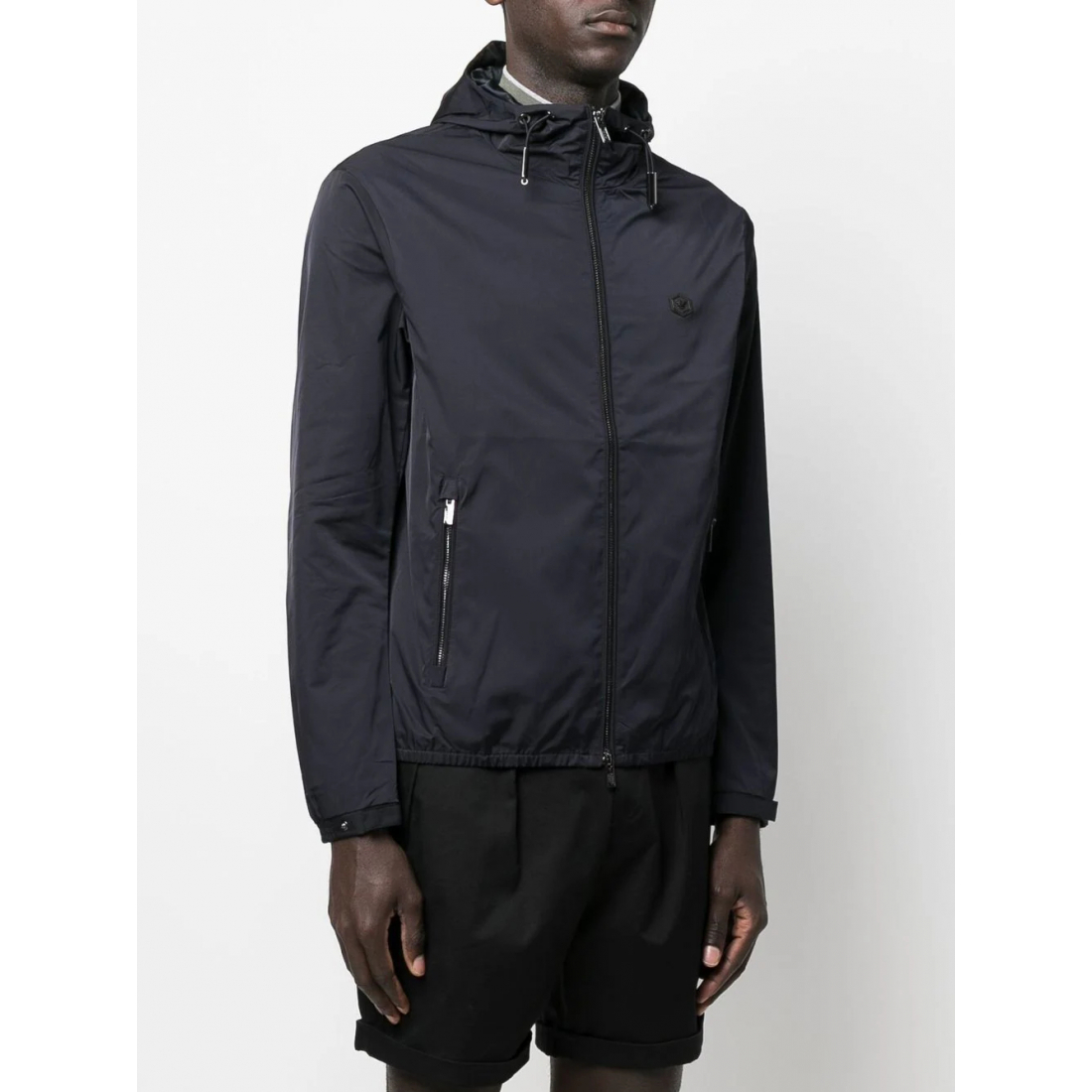 Men's 'Logo-Patch Zip-Up Lightweight' Jacket