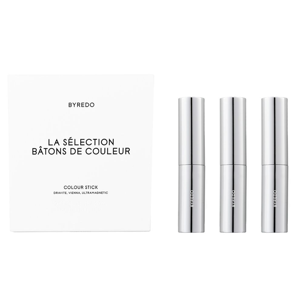 Stick de maquillage 'La Sélection Bâtons de Couleur' + Pochette de Cuir - Black 4 Pièces, 3 g