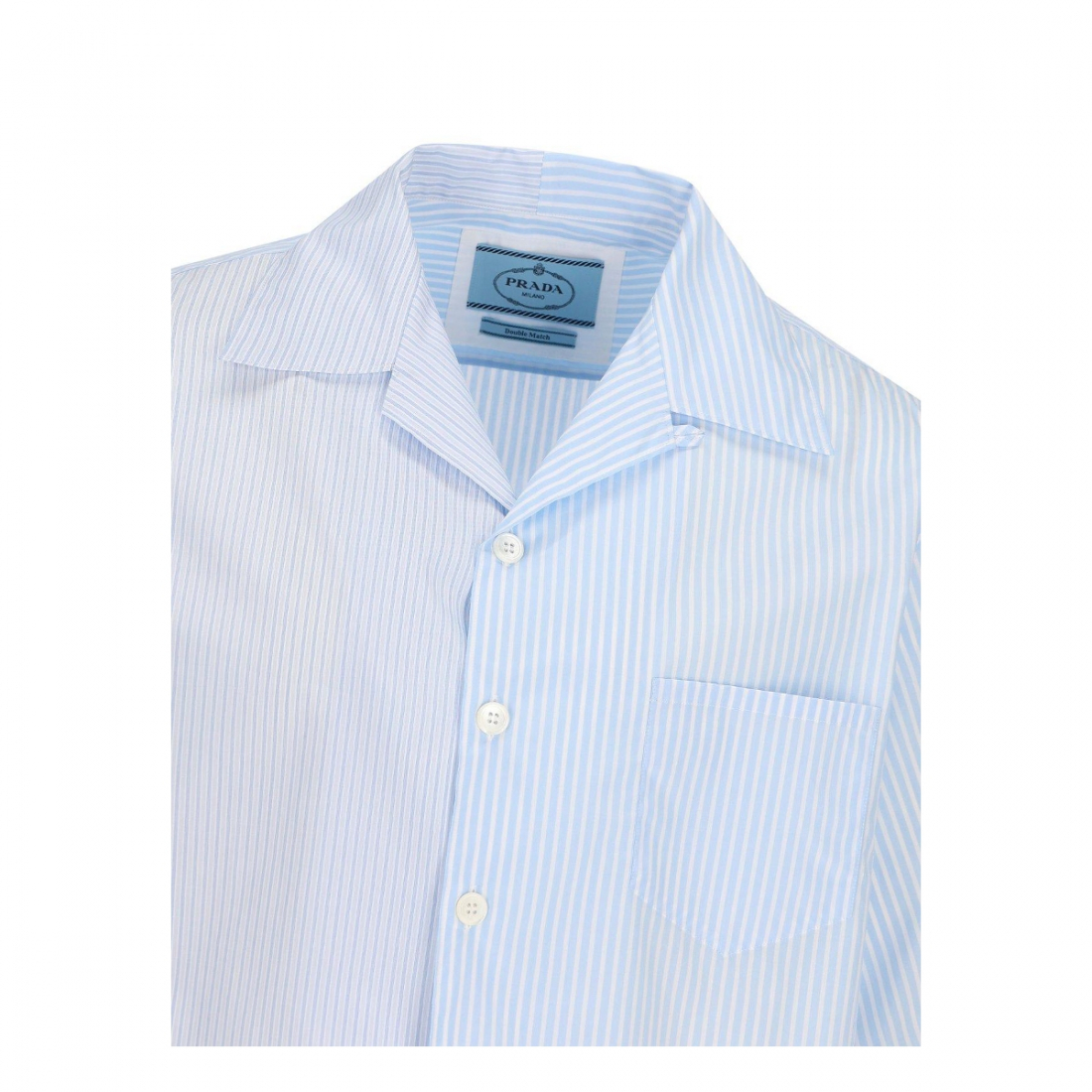 Chemise à manches courtes 'Striped Button-Up' pour Hommes