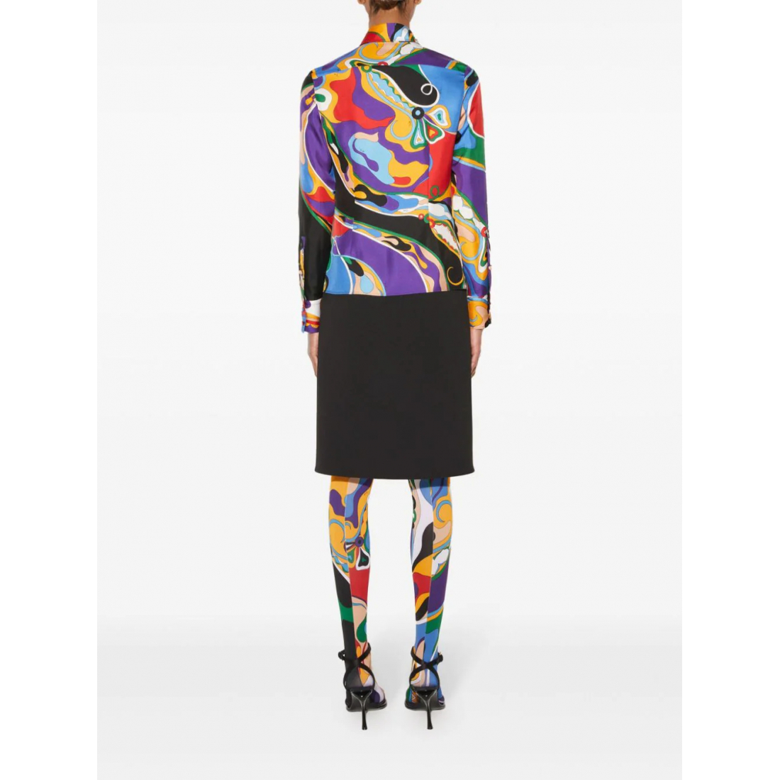 Women's 'Orchidee-Print' Shirt