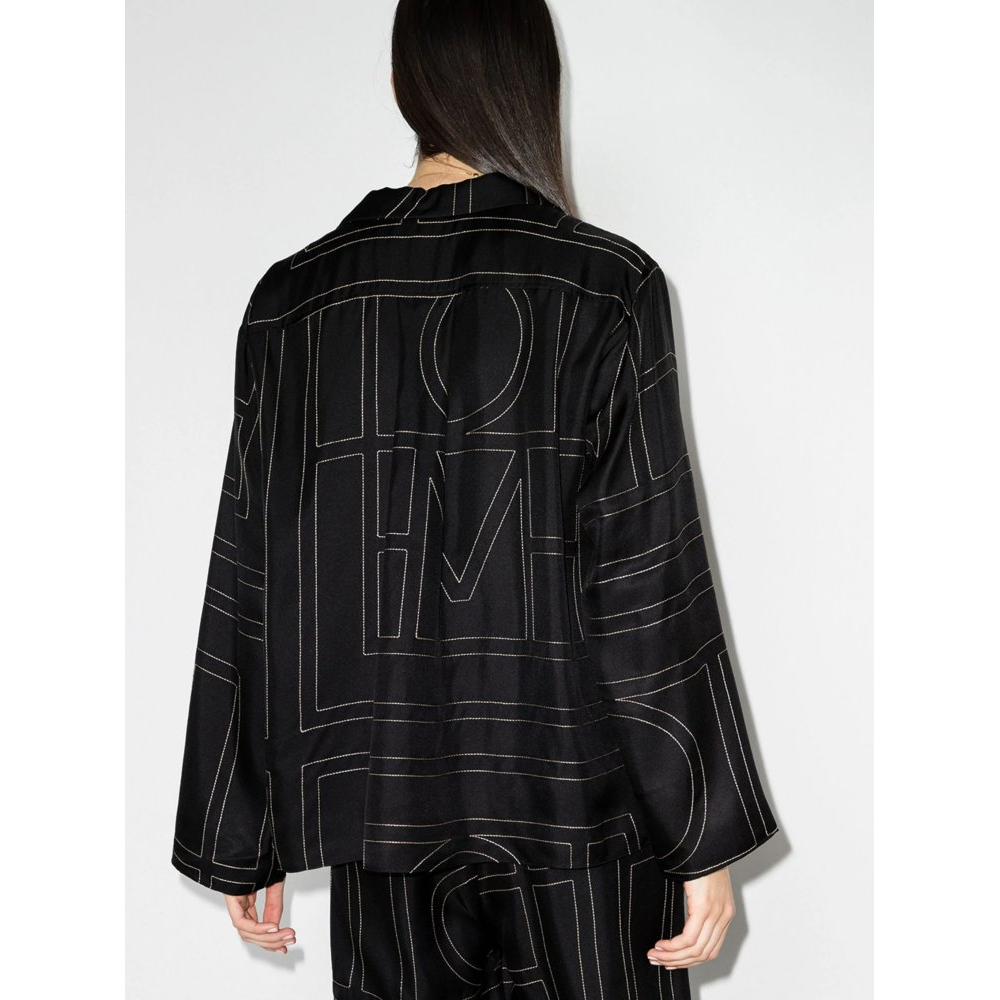 Chemise 'Sanville Monogram' pour Femmes