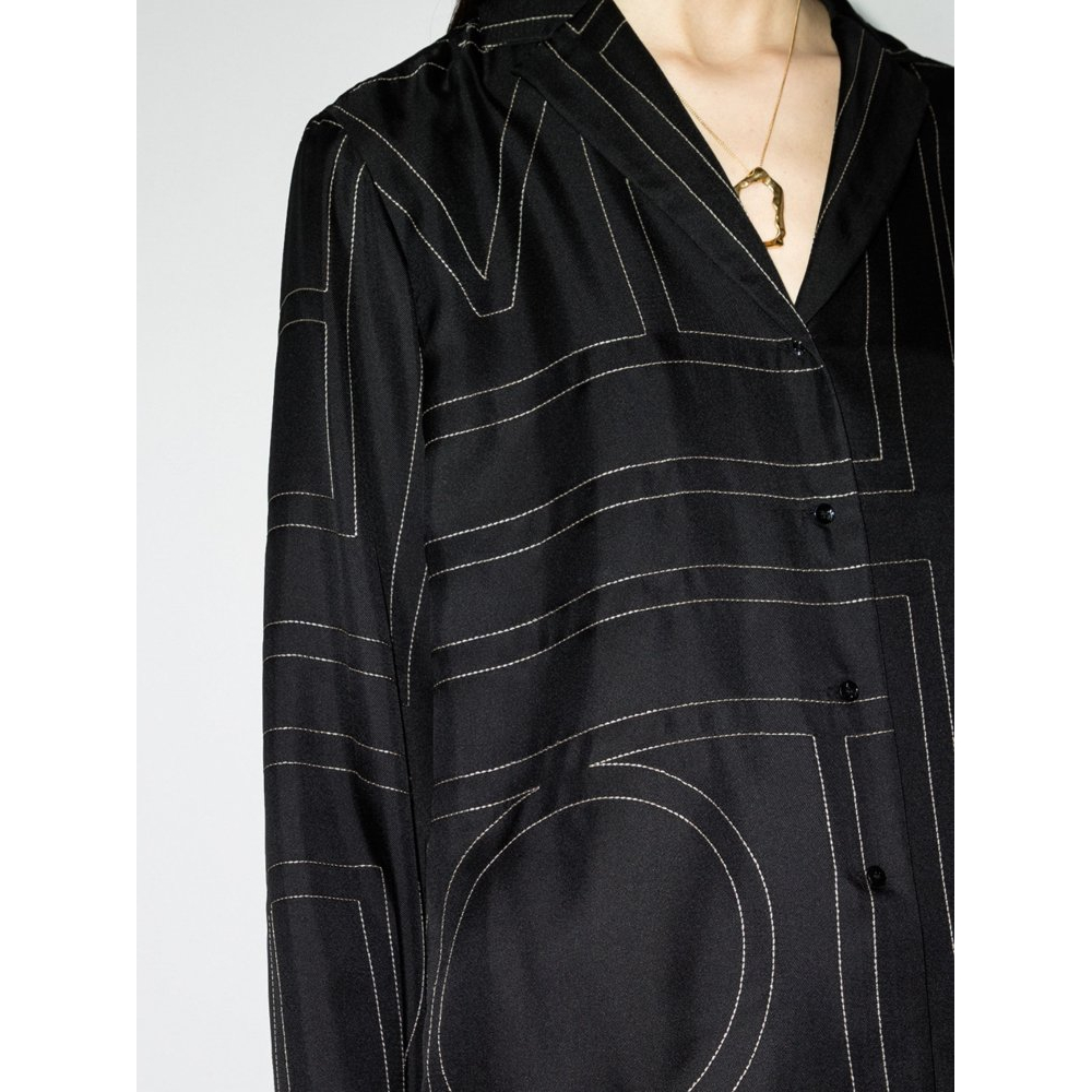 Chemise 'Sanville Monogram' pour Femmes