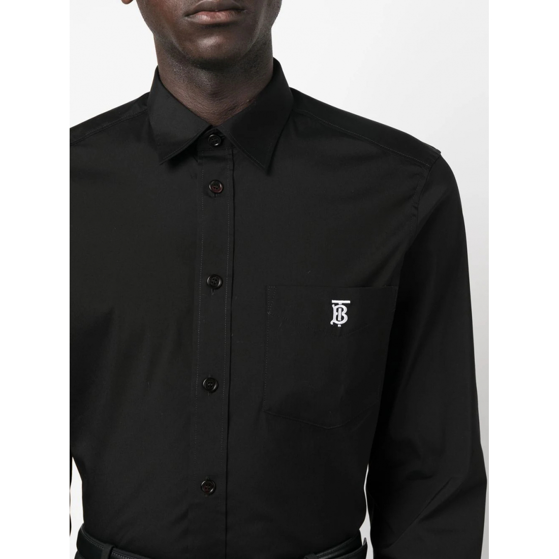 Chemise 'Logo-Embroidered' pour Hommes
