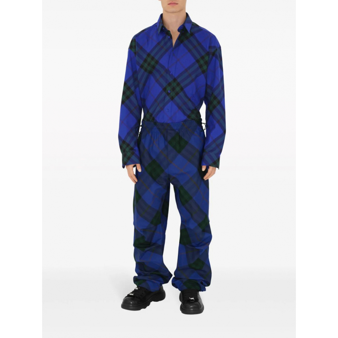 Pantalon 'EKD-Embroidered Checkered' pour Hommes