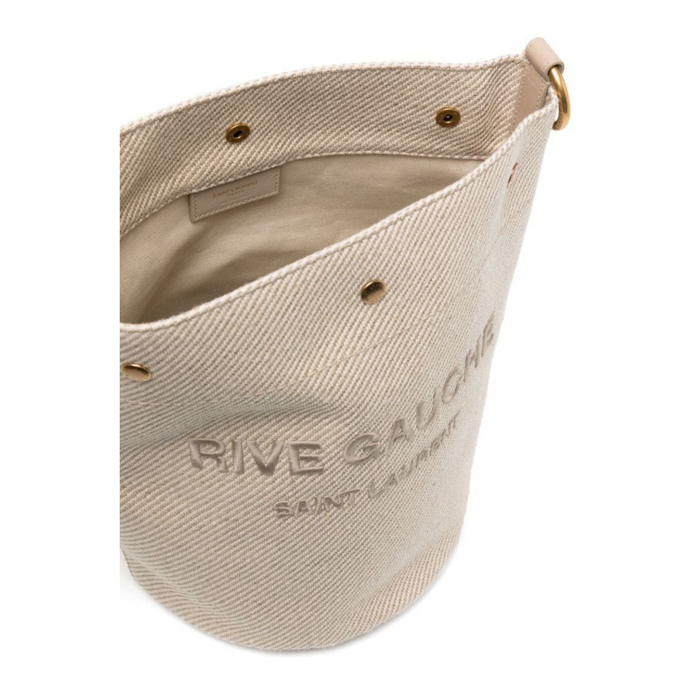 'Logo-Embroidered' Tote Handtasche für Damen