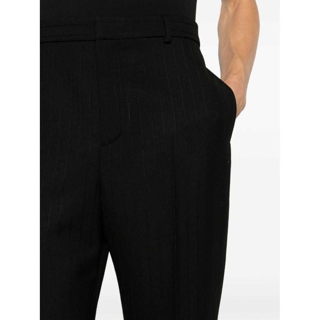 Men's 'Pressed-Crease Pleated' Trousers