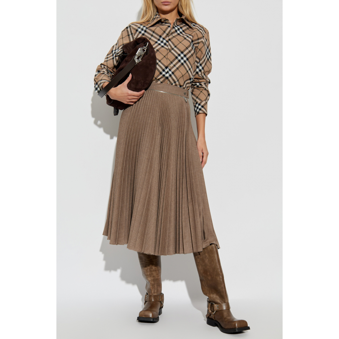 Chemise 'Check-Pattern' pour Femmes