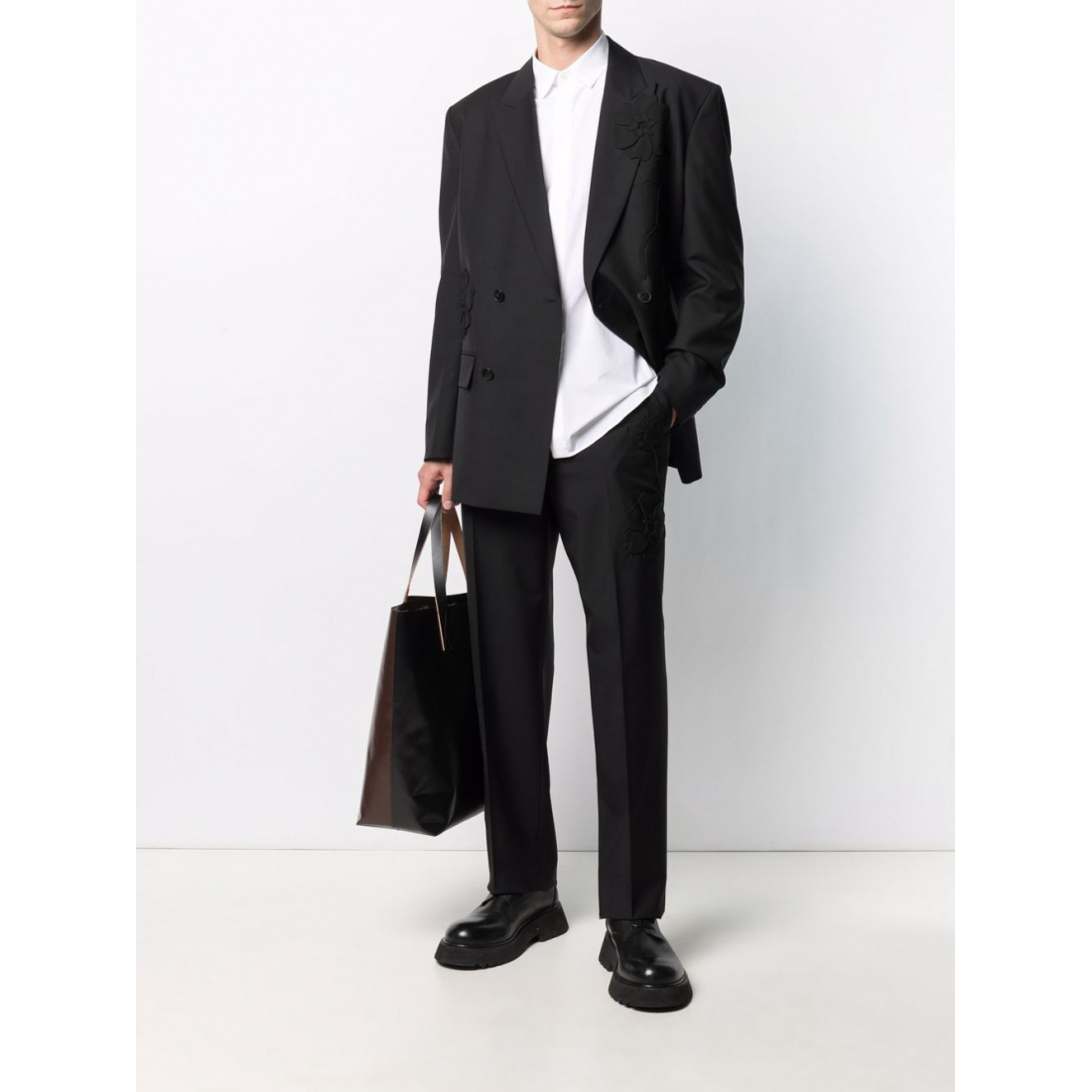 'Concealed Front Button Placket' Hemd für Herren