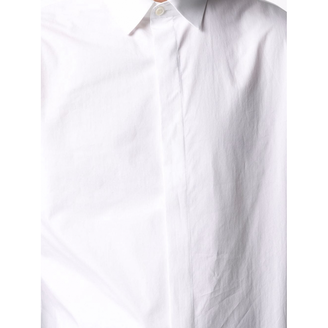 'Concealed Front Button Placket' Hemd für Herren