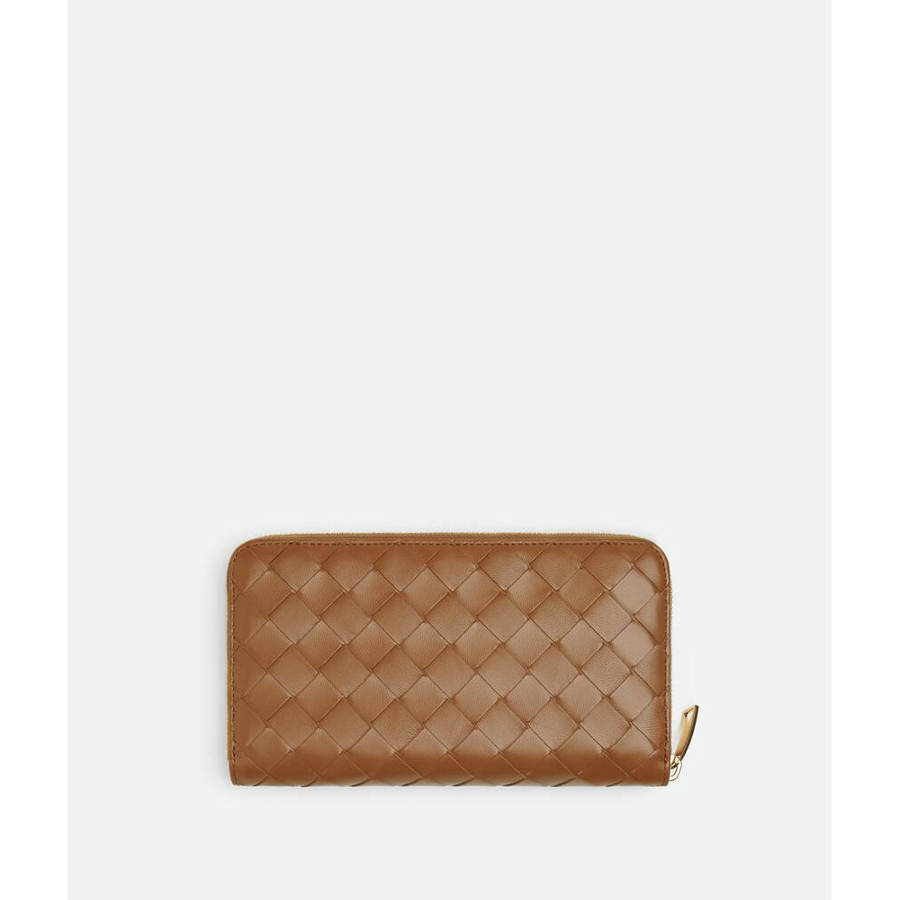 Portefeuille 'Intrecciato Zip Around' pour Femmes