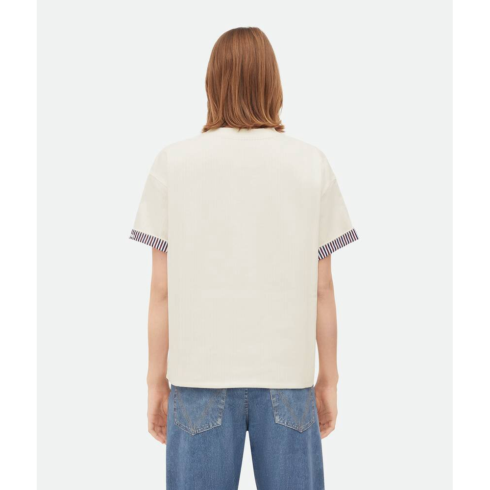 Women's 'Double Layer Striped' T-Shirt