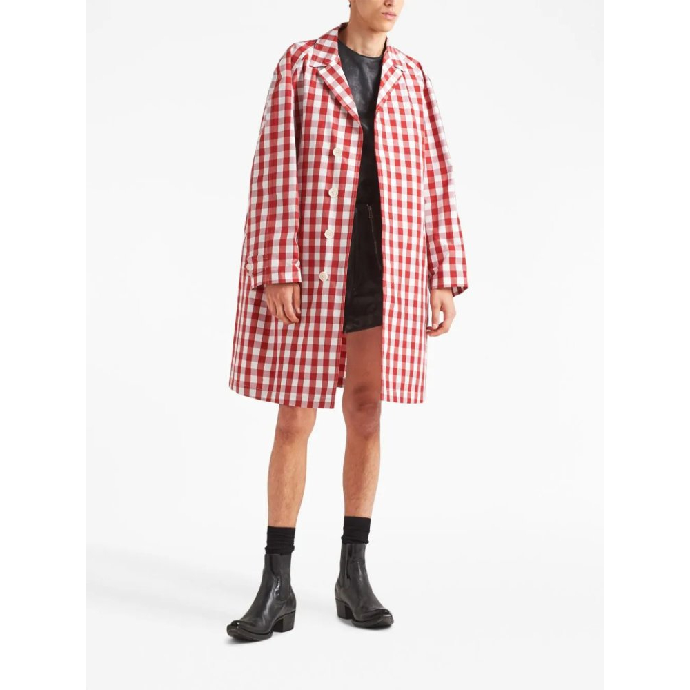 Manteau 'Gingham-Check' pour Hommes