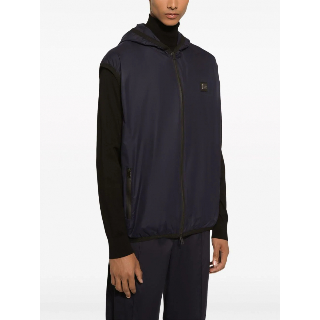 Men's 'Logo Hooded' Vest