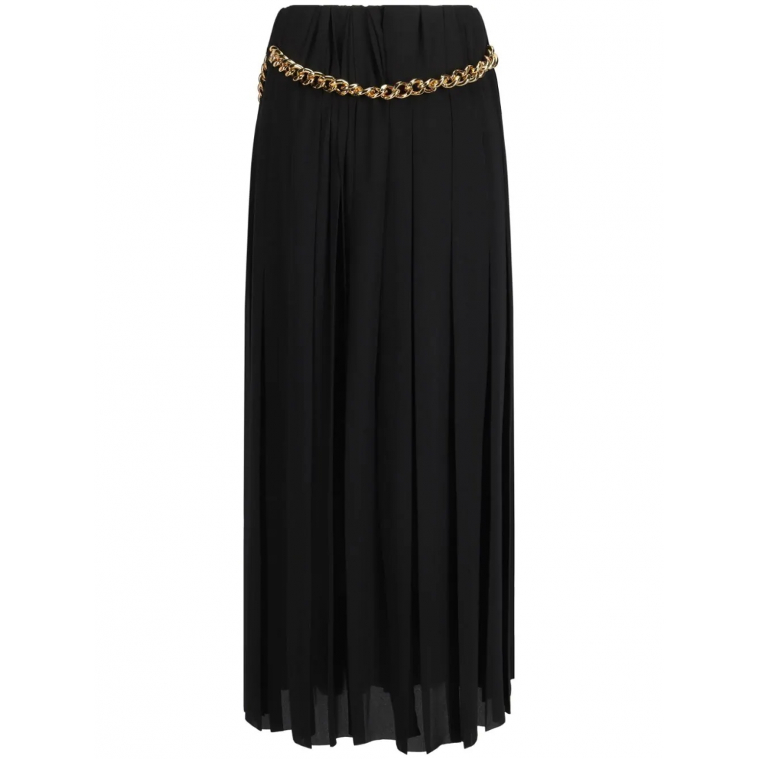 Women's 'Chain-Detail Pleated' Maxi Skirt