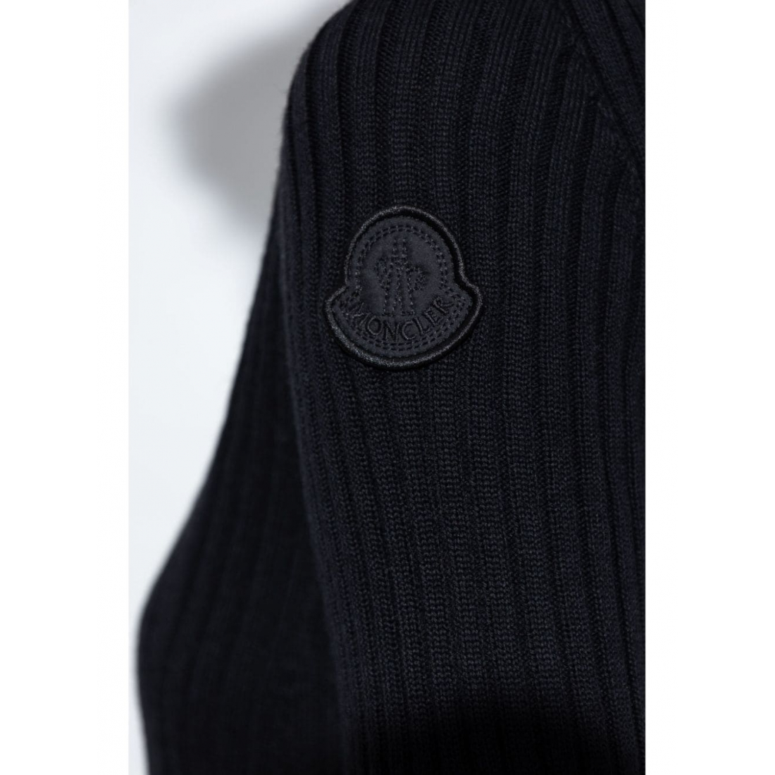 Women's 'Logo-Patch Ribbed' Hoodie