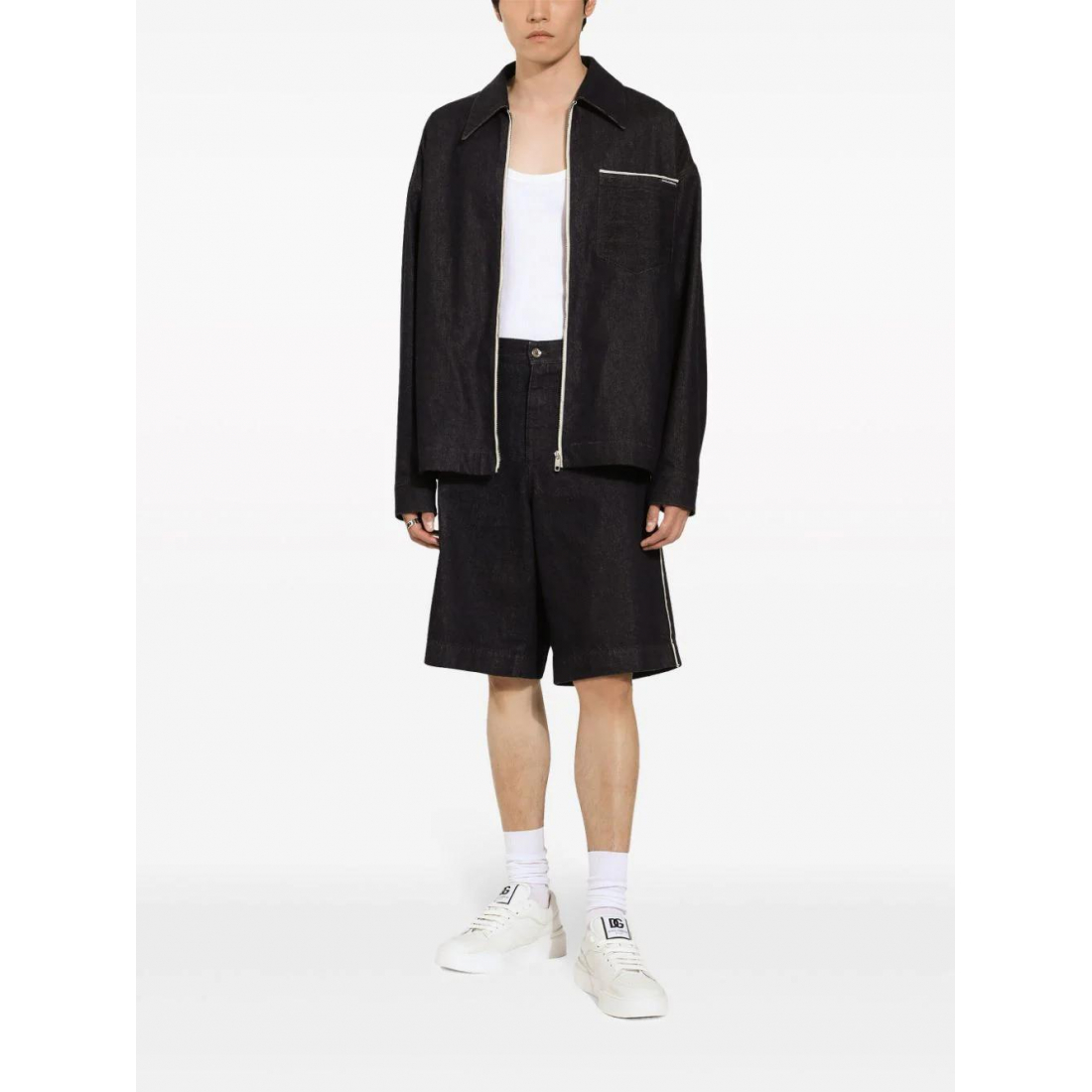 Men's 'Logo' Denim Jacket