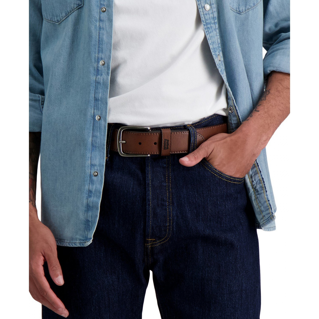 Ceinture 'Harness-Buckle' pour Hommes