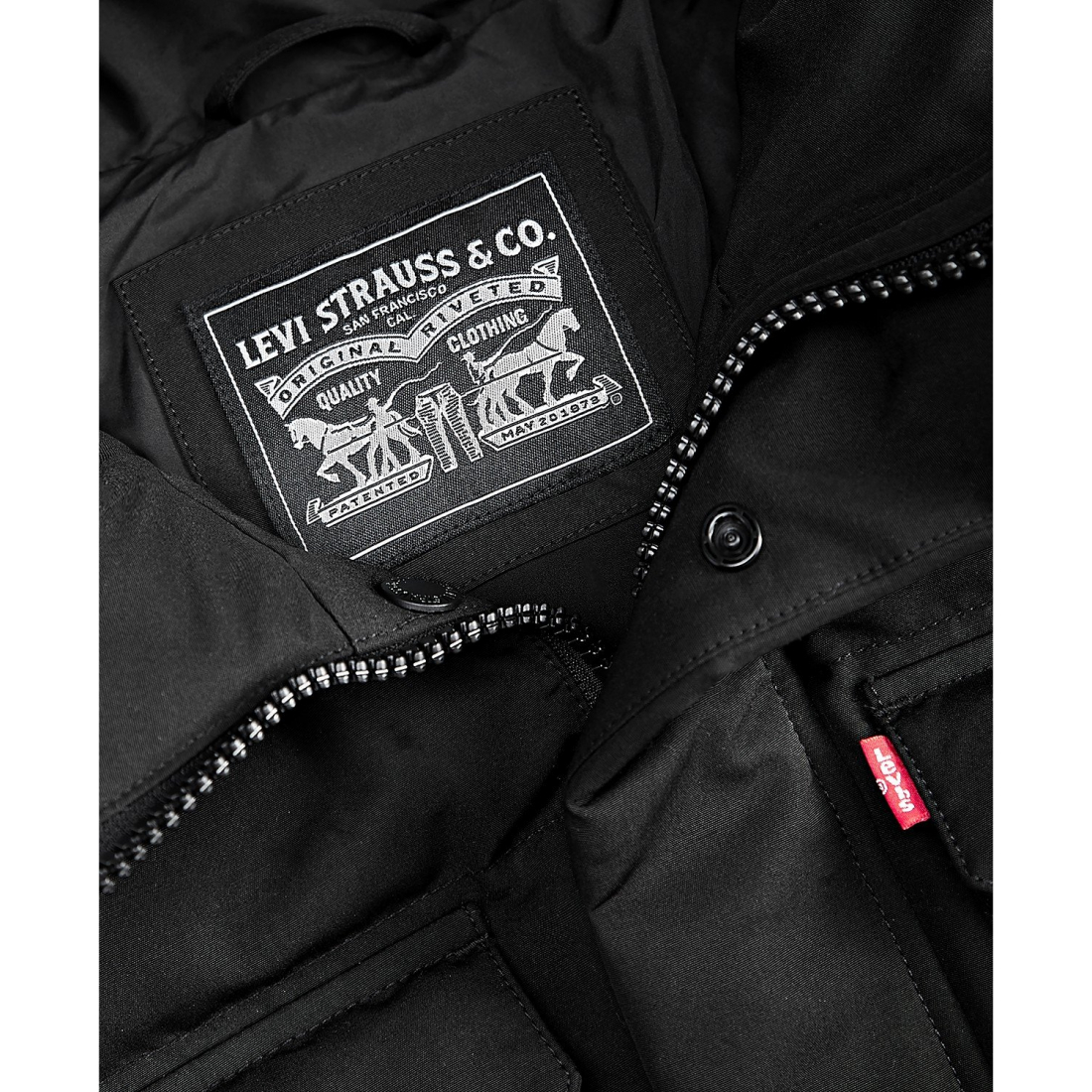 Veste matelassée 'Quilted Hooded' pour Hommes