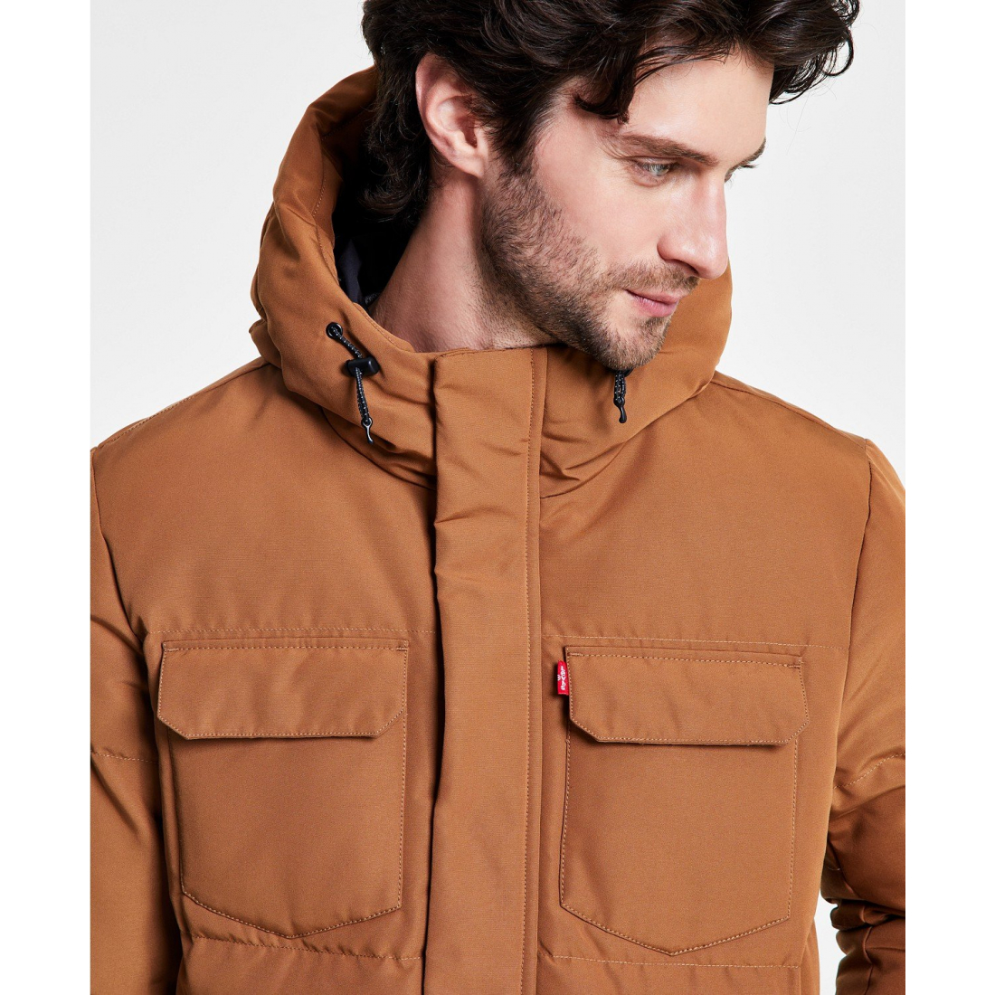 Veste matelassée 'Quilted Hooded' pour Hommes