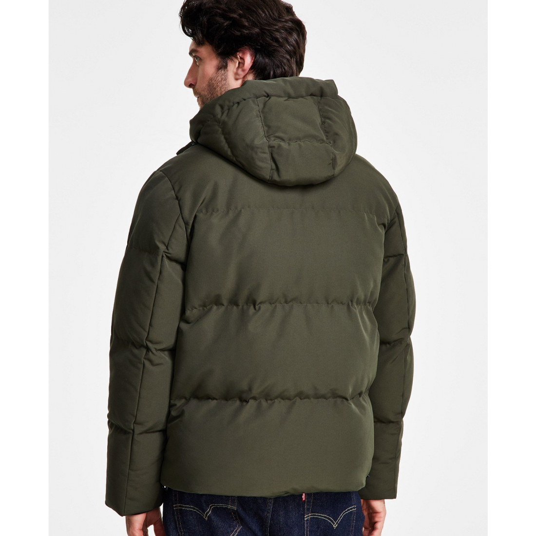 Veste matelassée 'Quilted Hooded' pour Hommes