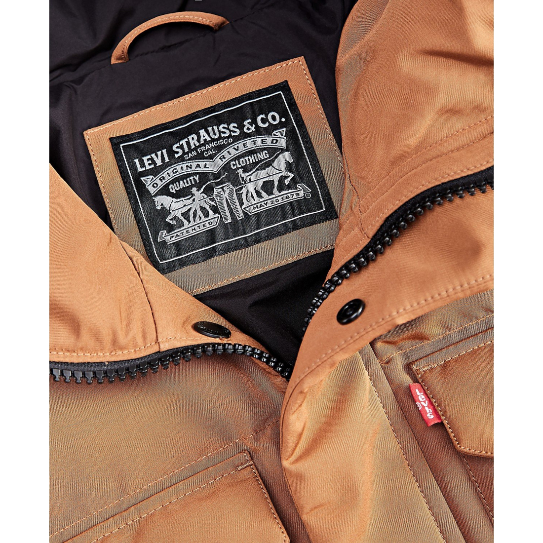 Veste matelassée 'Quilted Hooded' pour Hommes