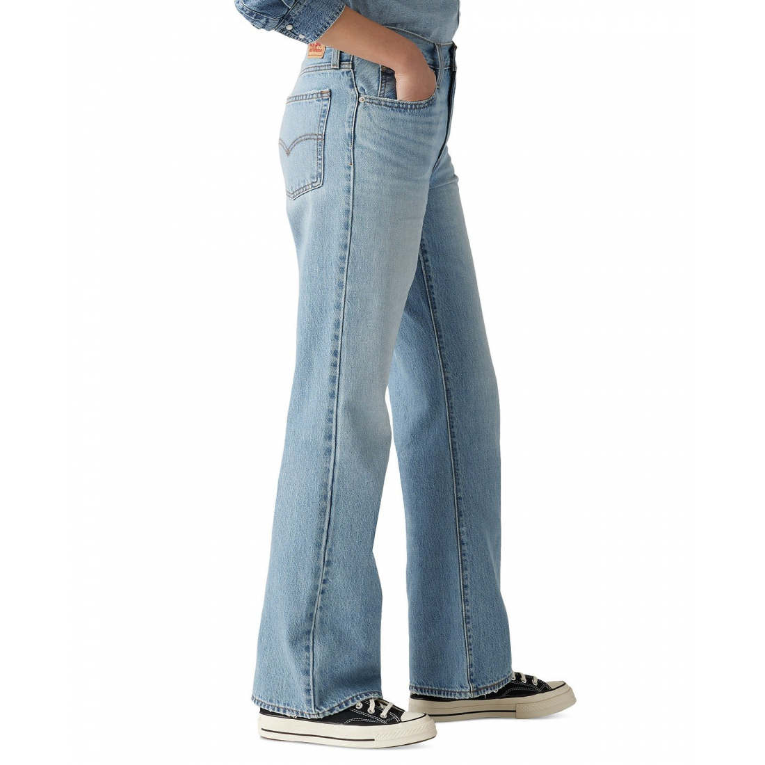 Jeans '94 Cotton Baggy-Fit Bootcut Macy's Exclusive' pour Femmes