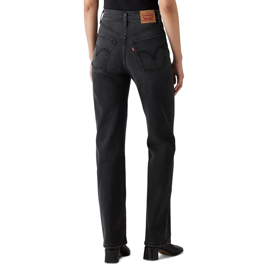 Jeans 'Ribcage High-Rise Straight-Leg' pour Femmes