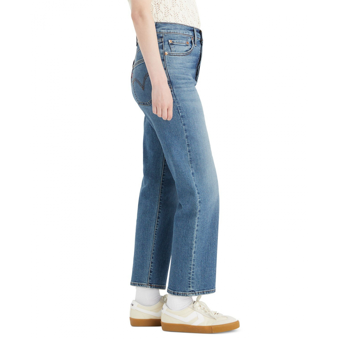 Jeans 'Ribcage Ultra High Rise Straight Ankle' pour Femmes