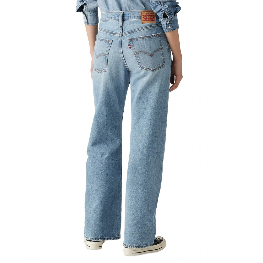 Jeans '94 Cotton Baggy-Fit Bootcut Macy's Exclusive' pour Femmes