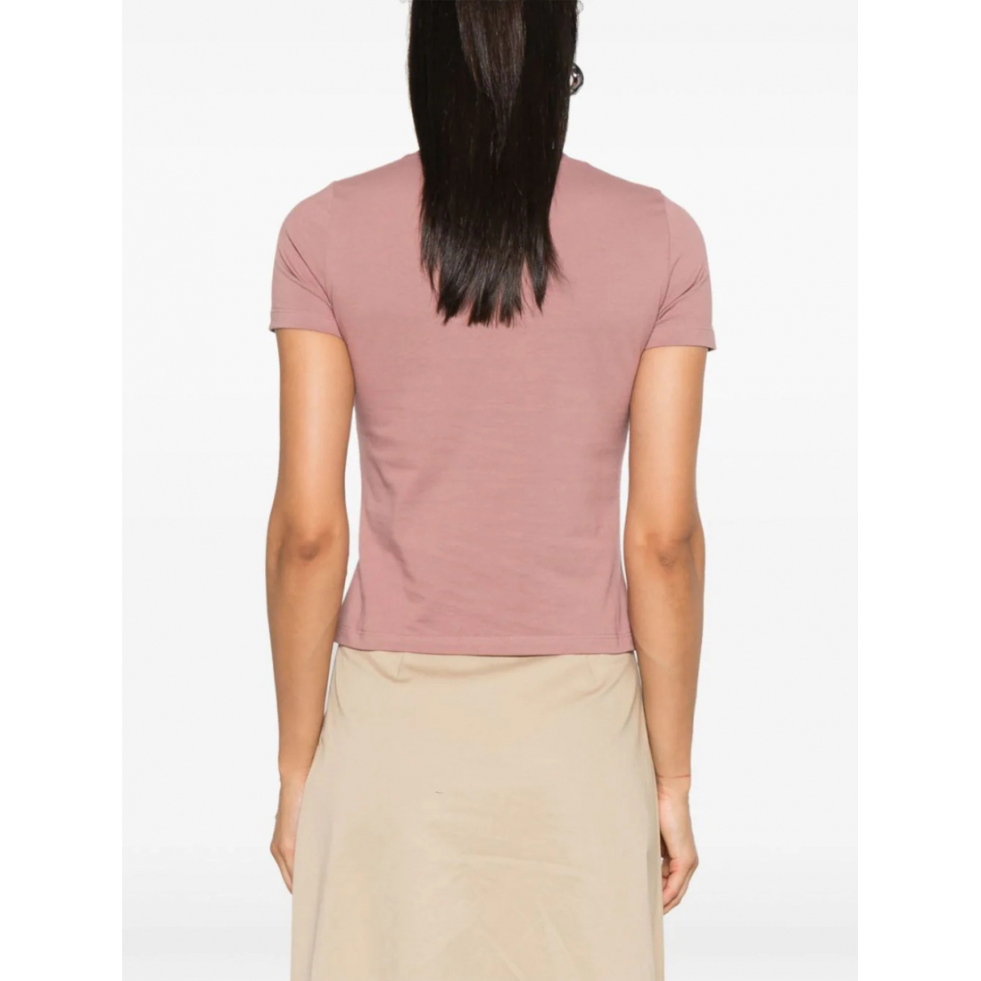 T-shirt 'Flocked-Logo' pour Femmes