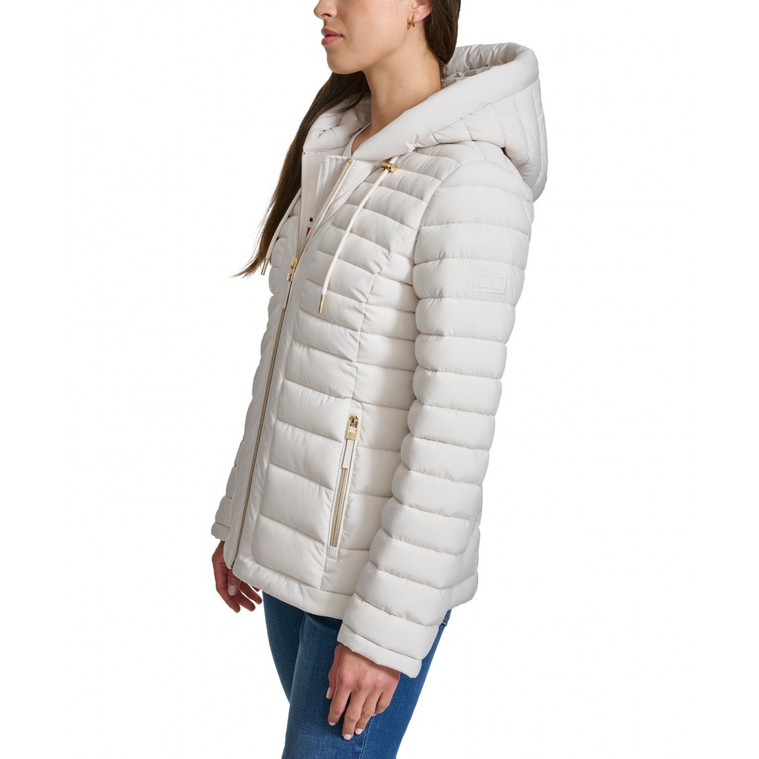 Manteau matelassé 'Hooded Packable' pour Femmes