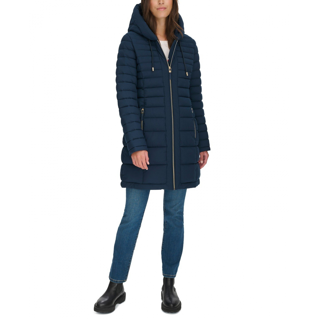 Manteau matelassé 'Hooded Packable' pour Femmes