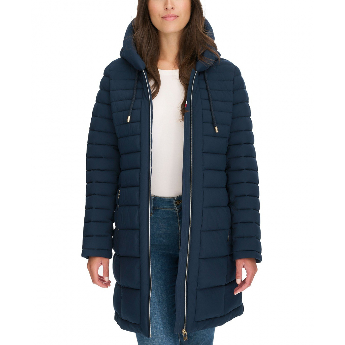 Manteau matelassé 'Hooded Packable' pour Femmes
