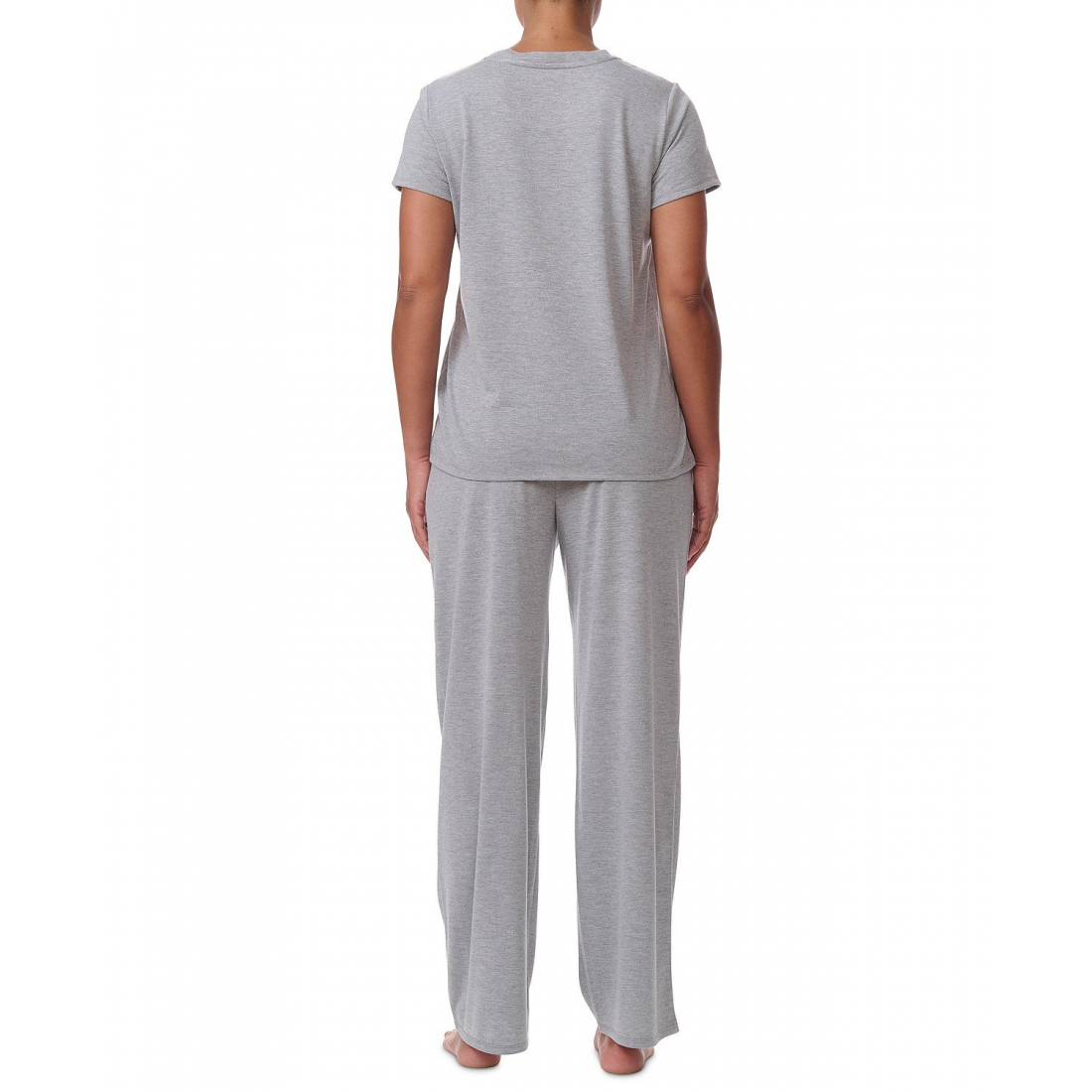 Chemise de nuit 'Short-Sleeve Crewneck' pour Femmes