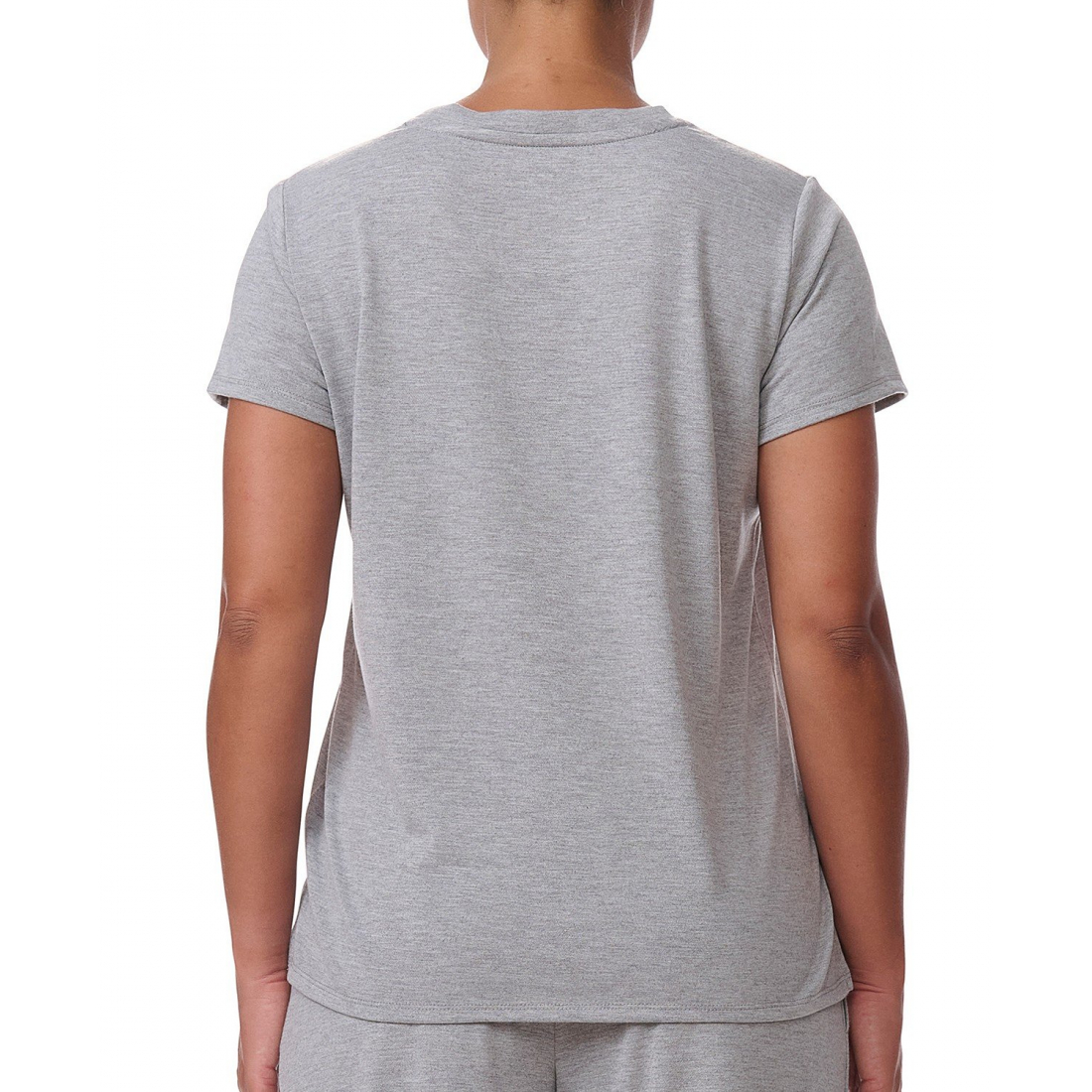 Chemise de nuit 'Short-Sleeve Crewneck' pour Femmes