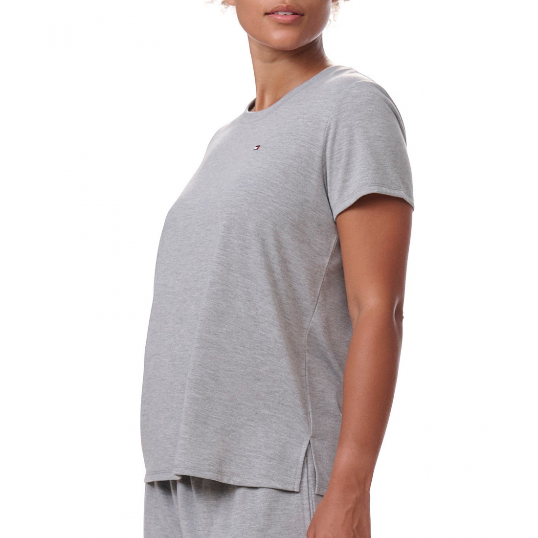Chemise de nuit 'Short-Sleeve Crewneck' pour Femmes